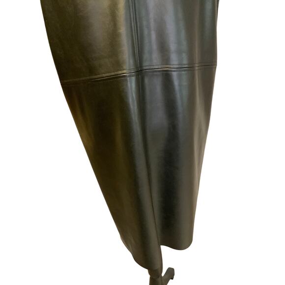 Evereve Elodie Shift Dress faux leather - Picture 7 of 12